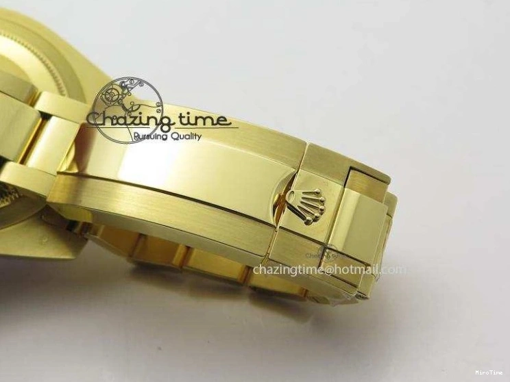 MiroTime 0116 RelaxedFit GMT-Master II 116718 LN Bp-Maker Best Edition YG Wrapped Bezel Black Dial On YG Bracelet ETA 3988